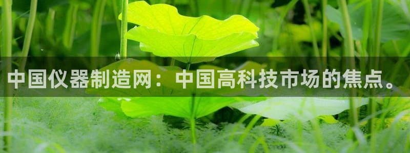 云顶国际服怎么玩：中国仪器制造网：中国高科技市场的焦点。