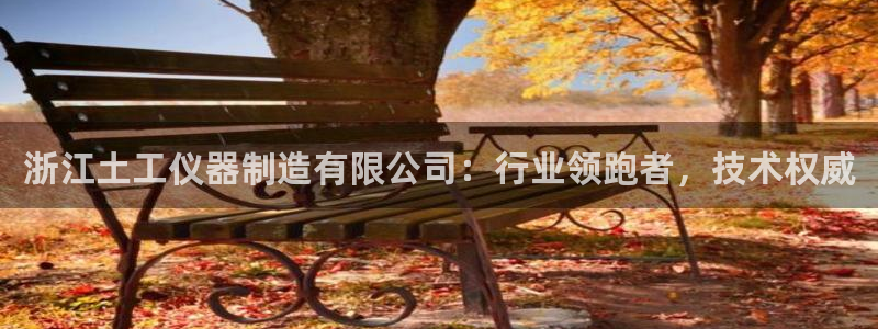 云顶电玩城游戏官网：浙江土工仪器制造有限公司：行业领跑者，技