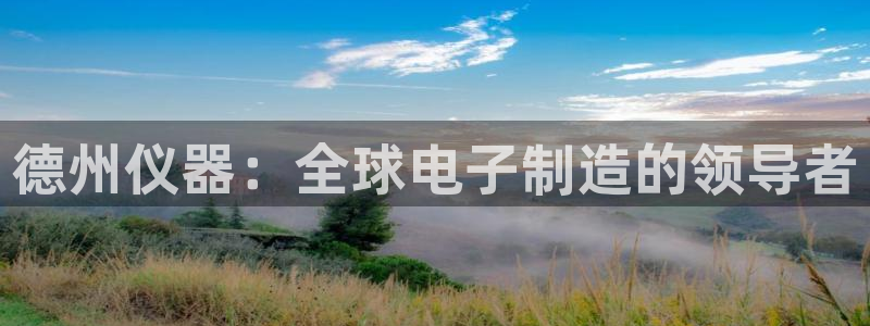云顶国际俱乐部官网：德州仪器：全球电子制造的领导者