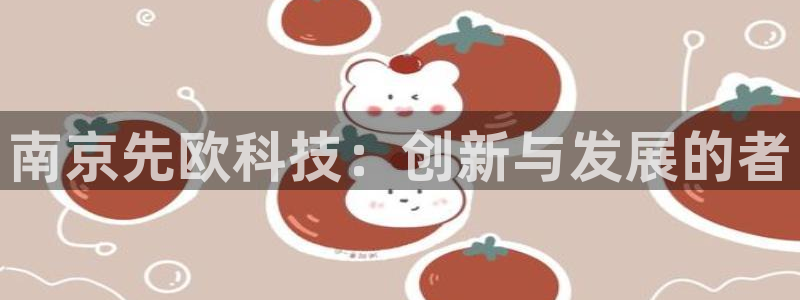 云顶国际物流有限公司：南京先欧科技：创新与发展的者