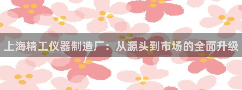 云顶集团注册送76入口：上海精工仪器制造厂：从源头到市场的全